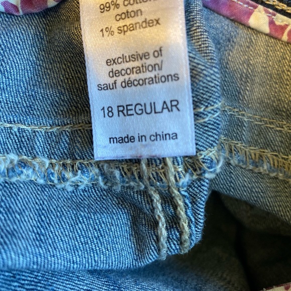 Preowned Maurices Blue Jeans - Picture 7 of 8